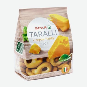 Таралли Spar с сыром чеддер 180г