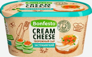 Сыр творожный Bonfesto Кремчиз 70% 400 г