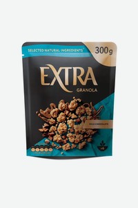 Гранола-мюсли Extra хрустящая с молочным шоколадом и фундуком, 300 г