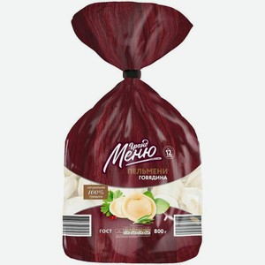 Пельмени Гранд Меню Говяжьи категории Б, 800 г