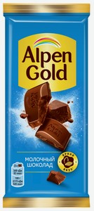 Шоколад Alpen Gold молочный, 80 г