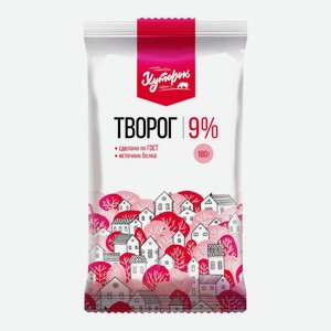 Творог рассыпчатый Хуторок 9% Бзмж 180 г
