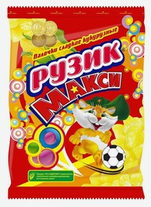 Кукурузные палочки Рузик Макси, 150 г