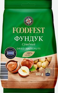 Ядра Foodfest орехов фундука 100г