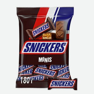 Конфеты шоколадные Snickers Minis