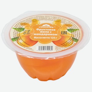 Желе Countree фруктовое с мандарином, 125 г