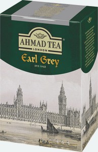 Чай зеленый Ahmad Earl Grey, 100 г 