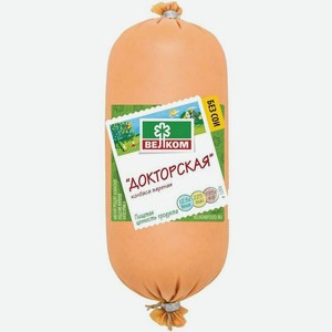 Колбаса Велком Докторская вареная категории А, 400 г