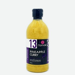 Соус Tamaki Карри с ананасом на основе растительных масел, 470 мл