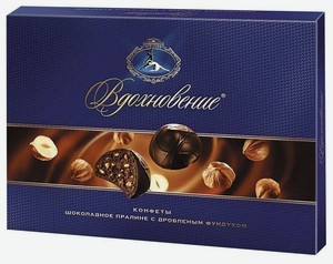 Конфеты в коробке Вдохновение 215г