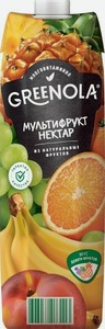 Нектар Greenola мультифруктовый, 950 мл