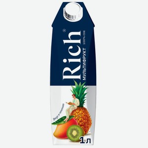 Сок Rich Мультифрукт с мякотью 1 л