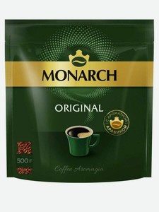 Кофе растворимый Monarch Original, 2 шт по 500 г