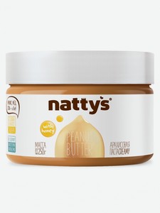 Nattys Creamy Арахисовая паста с медом