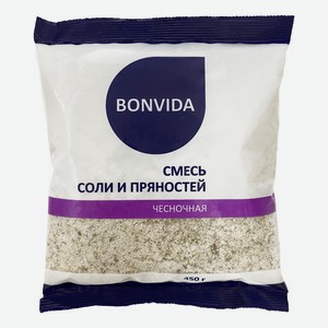 Соль пищевая Bonvida Чесночная с пряностями 450 г