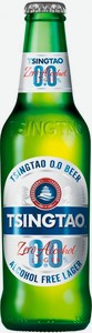 Пиво безалкогольное Tsingtao фильтрованное пастеризованное светлое, 330мл, стеклянна бутылка