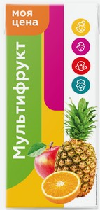 Напиток Моя цена Мультифрукт 930мл