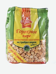 Гороховое пюре Наше утро не требует варки, 400 г