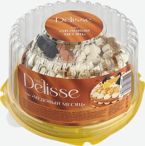 Торт DELISSE Медовый месяц, 550г