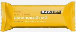 Батончик орехово-фруктовый R.A.W. Life Банановый Пай, 47г