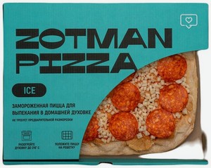 Пицца замороженная Zotman Пепперони, 280 г
