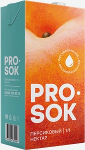 Нектар Pro Sok персиковый 1л