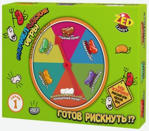 Мармеладские игры набор Zed Candy 1 серия блок 1 шт (120г х 24)