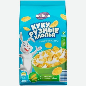 Хлопья кукурузные Delibon 500 г