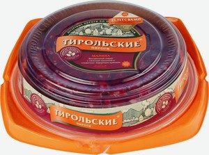 Пирог Тирольские Пироги Малина, 580 г