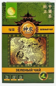 Чай зеленый Shennun, 100 г