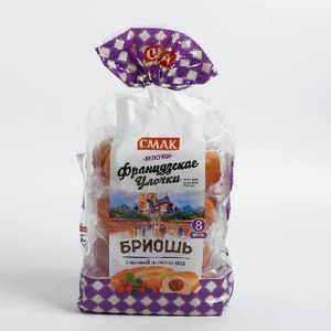 Бриошь Смак Французские улочки лесные ягоды, 160 г