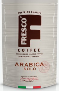 Кофе растворимый Fresco Arabica Solo, 190 г, дой-пак