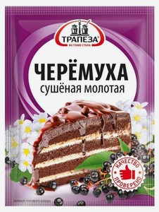 Черемуха сушеная молотая Трапеза, 40г