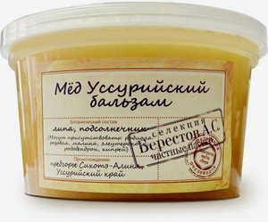 Мед Берестов А.С. Классическая коллекция Уссурийский бальзам, 350 г