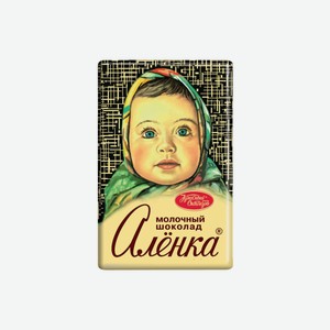Шоколад Аленка молочный, 15 г (Красный Октябрь)