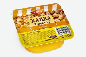 Халва Рот Фронт Дружба с арахисом, 220 г