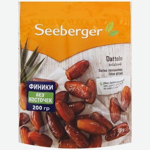 Сухофрукты Seeberger финики без косточек, 200 г