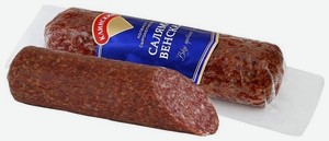 Колбаса Клинский мясокомбинат Салями Венская сырокопченая, 300 г