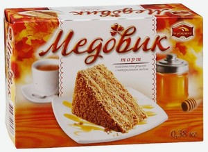 Торт Черёмушки Медовик, 380 г
