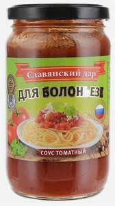 Соус томатный Славянский дар для болоньезе, 360 г
