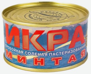 Икра минтая Русский Рыбный Мир, 130 г