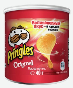 Чипсы картофельные Pringles Original, 40 г