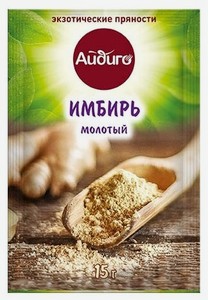 Имбирь молотый Айдиго, 15 г