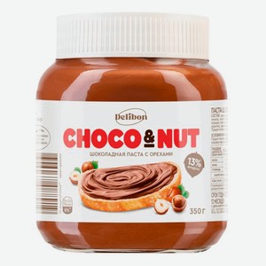 Паста шоколадно-ореховая Delibon Choko&Nut 350 г