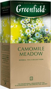 Чайный напиток Greenfield Camomile Meadow травяной  в пакетиках 37,5 г