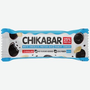 Батончик протеиновый Chikalab Chikabar хрустящее печенье, 60 г