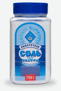 Соль Экстра пищевая тдс пэт-солонка, 750г