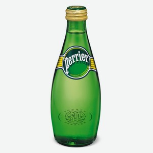 Вода Perrier минеральная столовая газированная, 330 мл, стеклянная бутылка