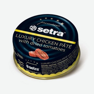 Паштет Setra куриный с вялеными томатами, 100 г