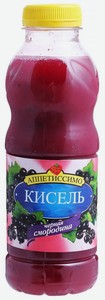 Кисель Аппетиссимо черная смородина 500 мл